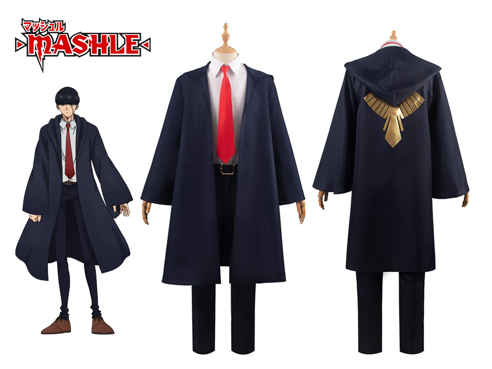 肌肉魔法使-MASHLE- 魔法袍 Cosplay 造型披風 / 髮箍套裝