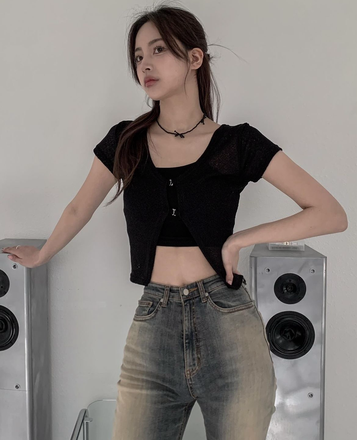 KR SHEESH CARDIGAN (2 COLORS)