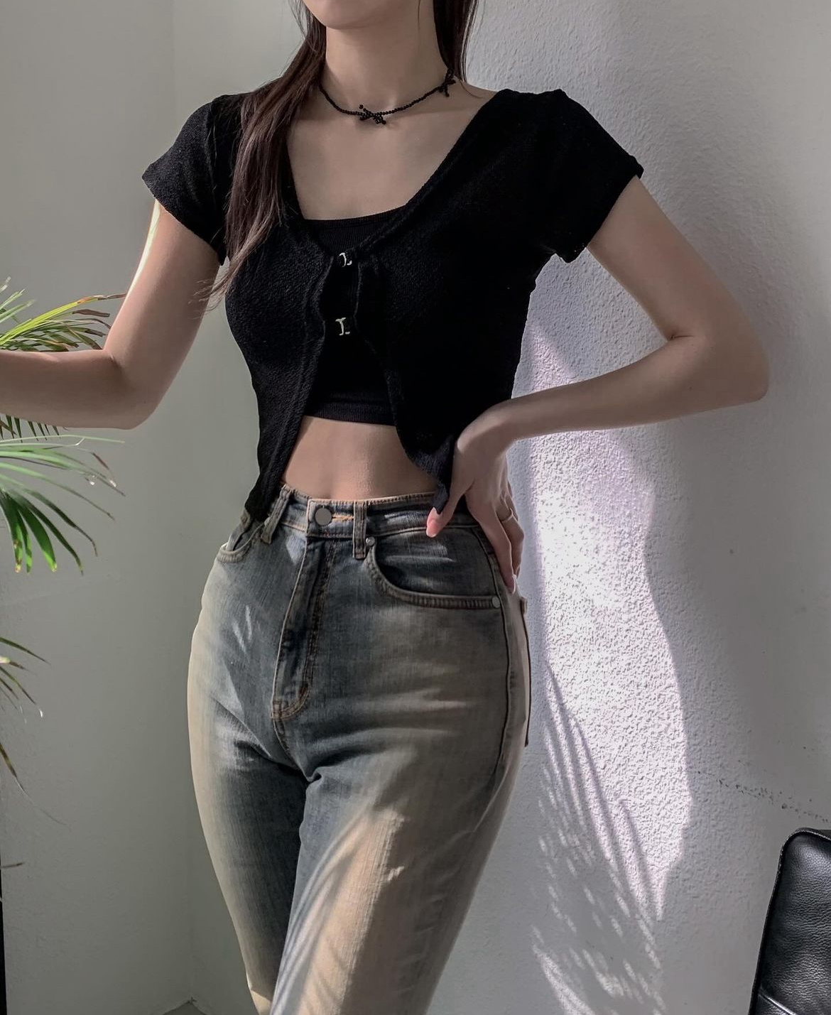 KR SHEESH CARDIGAN (2 COLORS)