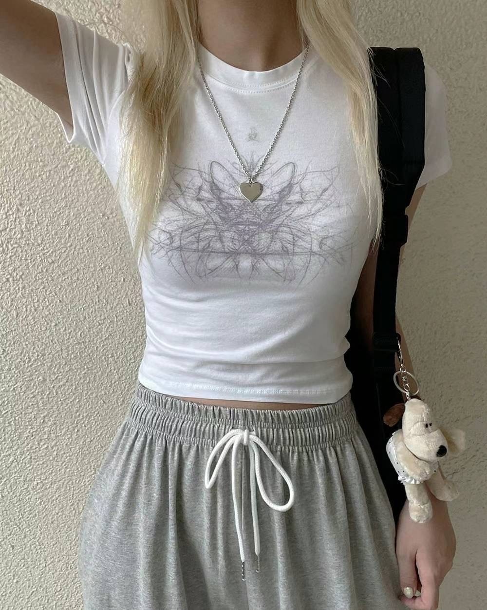 KR MESSIE HEART TEE (4 COLORS)