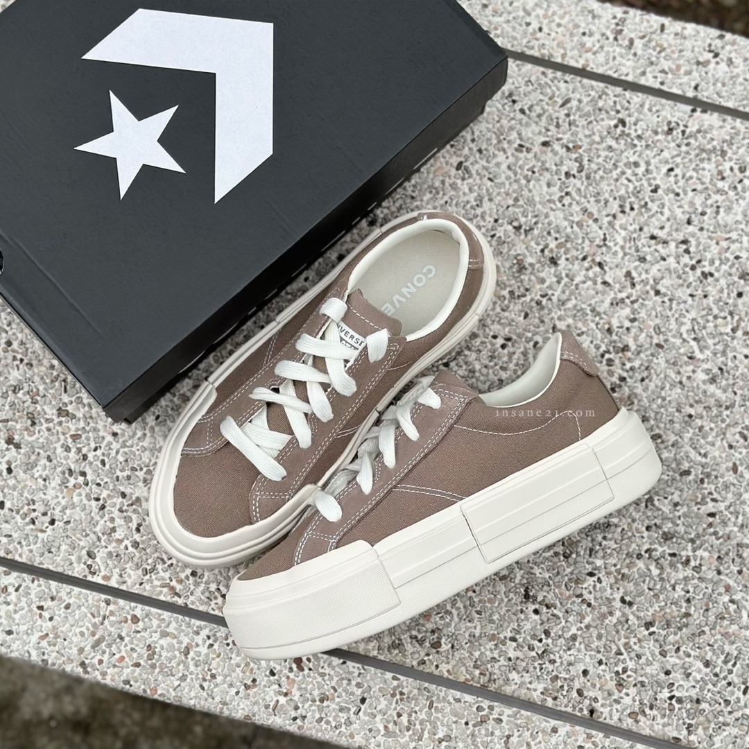 CONVERSE ALL STAR CRUISE UU鞋 低筒 厚底增高 解構 巧克力 女款 A09843C