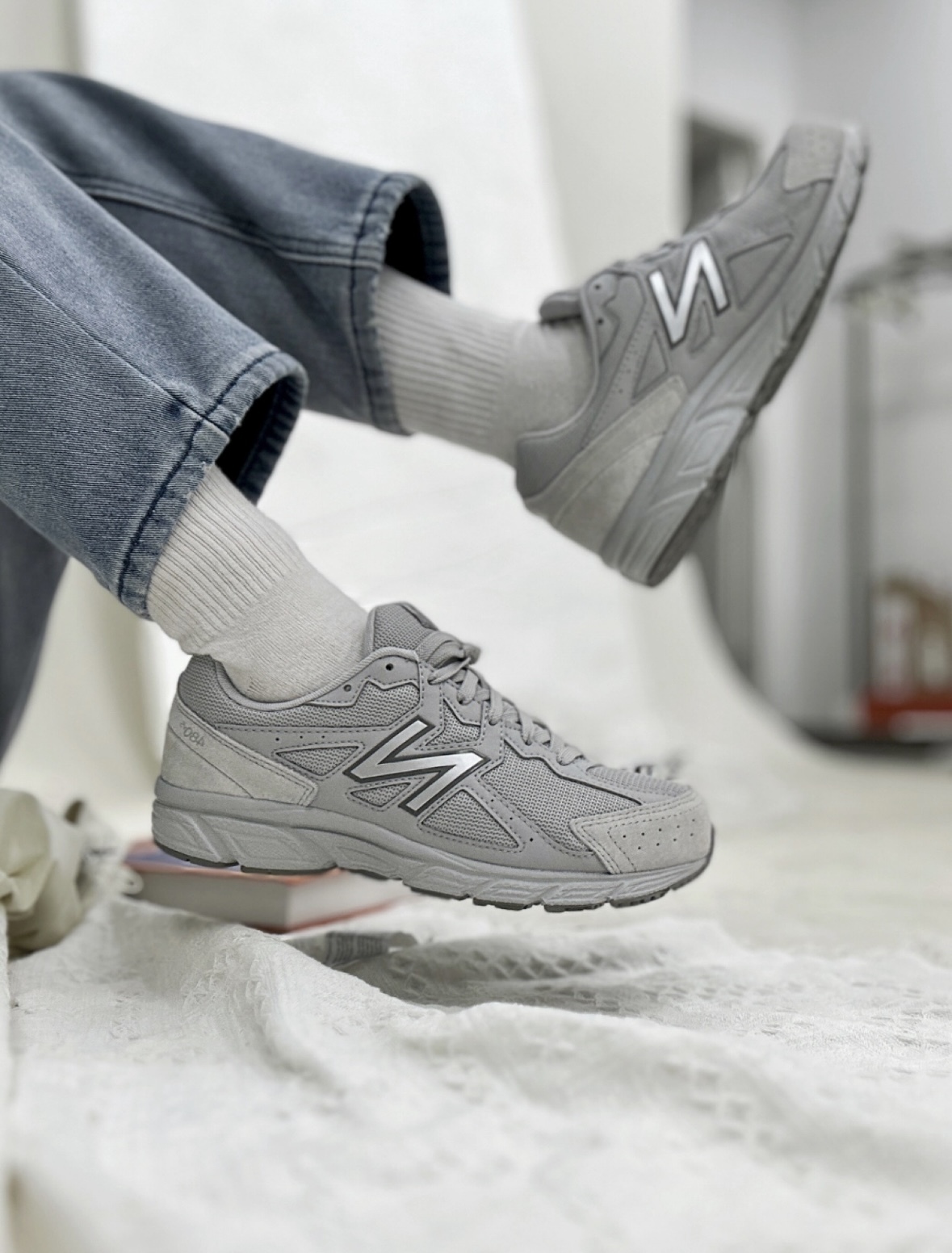 New Balance NB 480 元祖灰 灰色 麂皮 復古 慢跑鞋 老爹鞋 W480SS5/預購