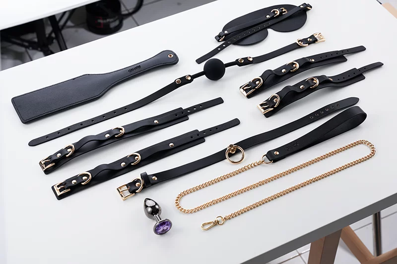 Ginro《遊慾》BDSM新手皮具組 - BDSM套裝