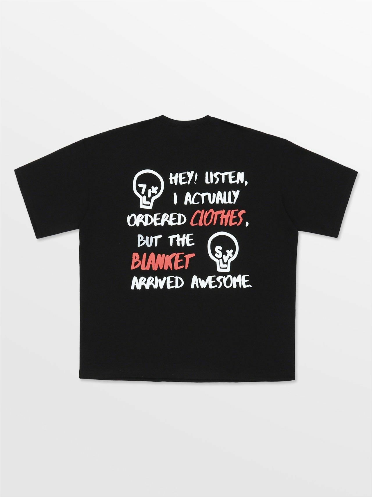 OverSize英文字圖案短袖Tee SVXL-020T