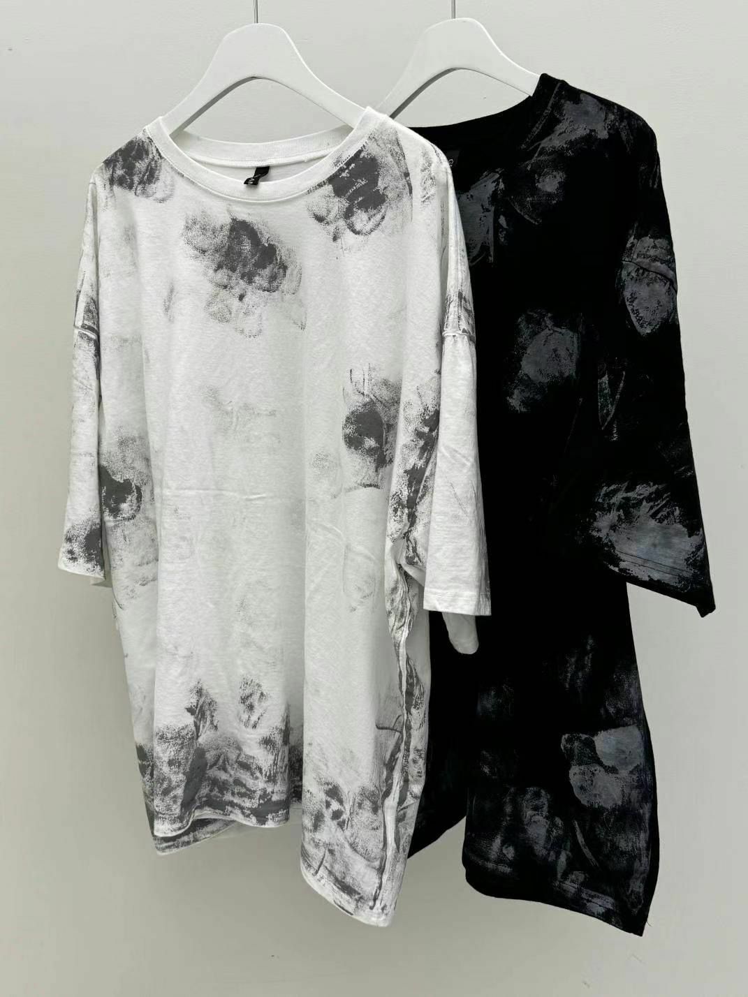 仿污短袖Tee GLAMOUR-015T