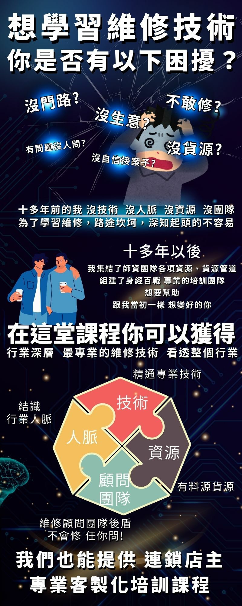 手機維修課程 主機板維修課程 手機維修教學