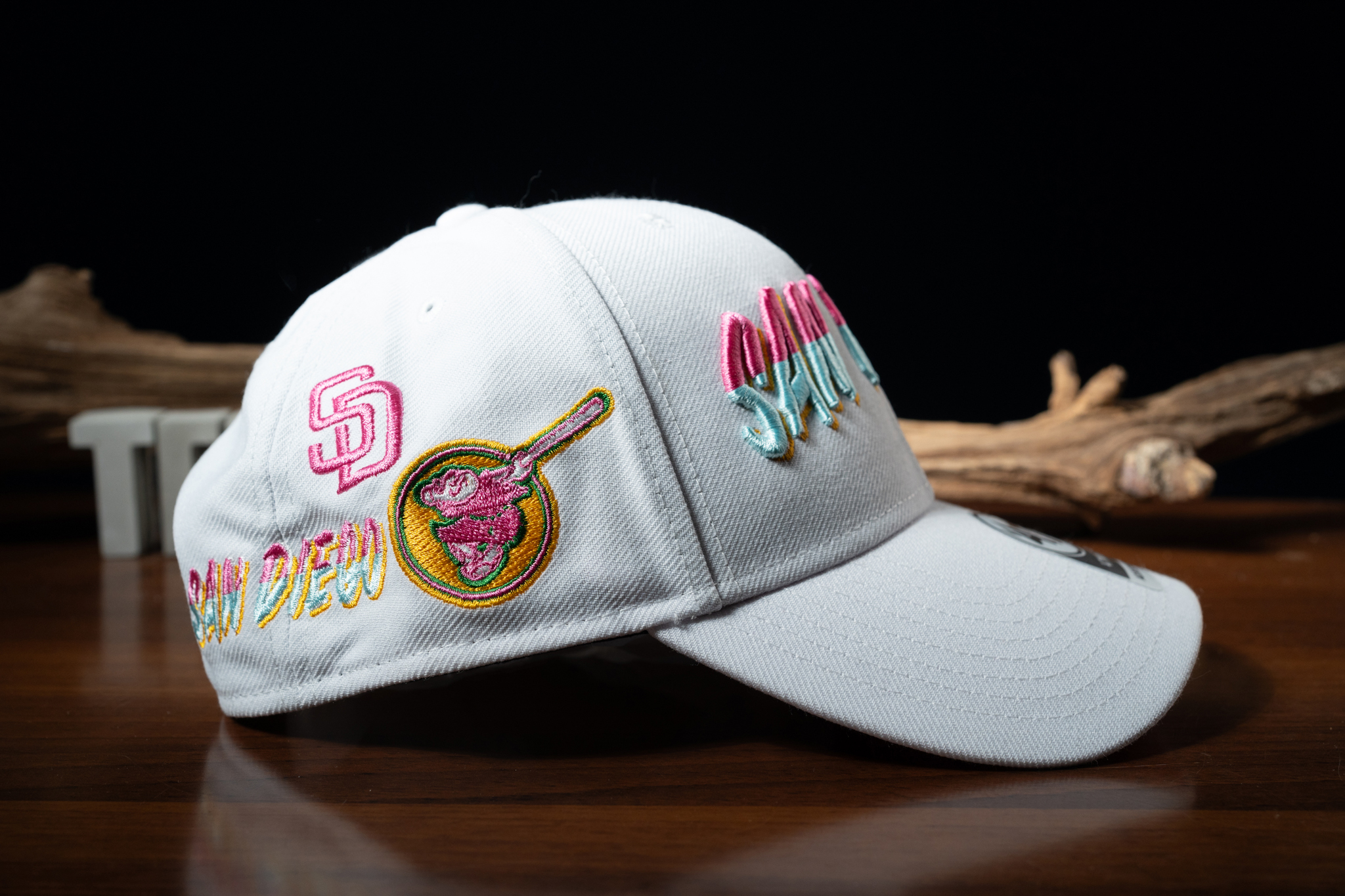 MLB帽子 San Diego Padres 聖地牙哥教士 城市 白粉 老帽 ’47 Brand 可調式 全新