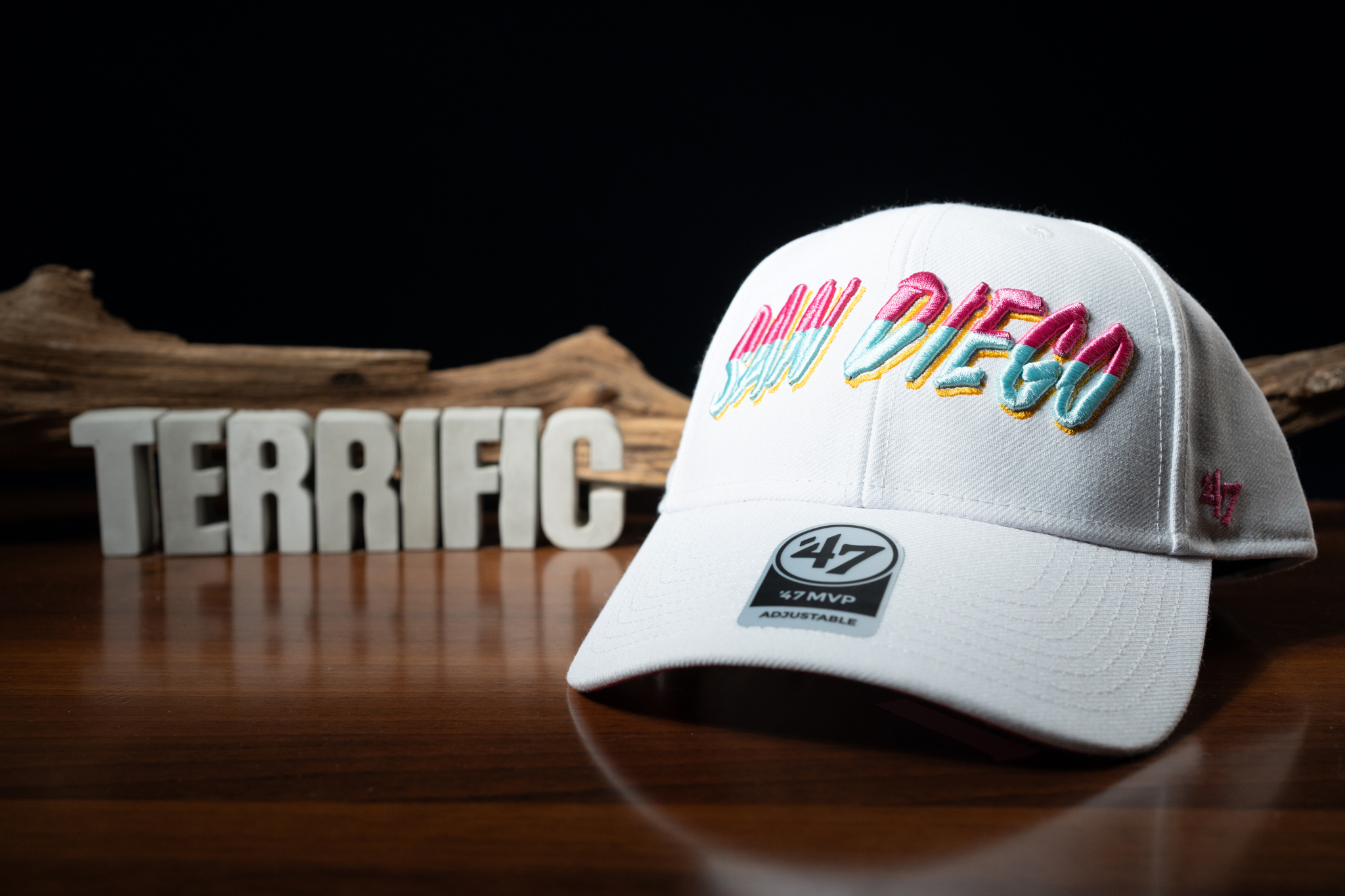 MLB帽子 San Diego Padres 聖地牙哥教士 城市 白粉 老帽 ’47 Brand 可調式 全新