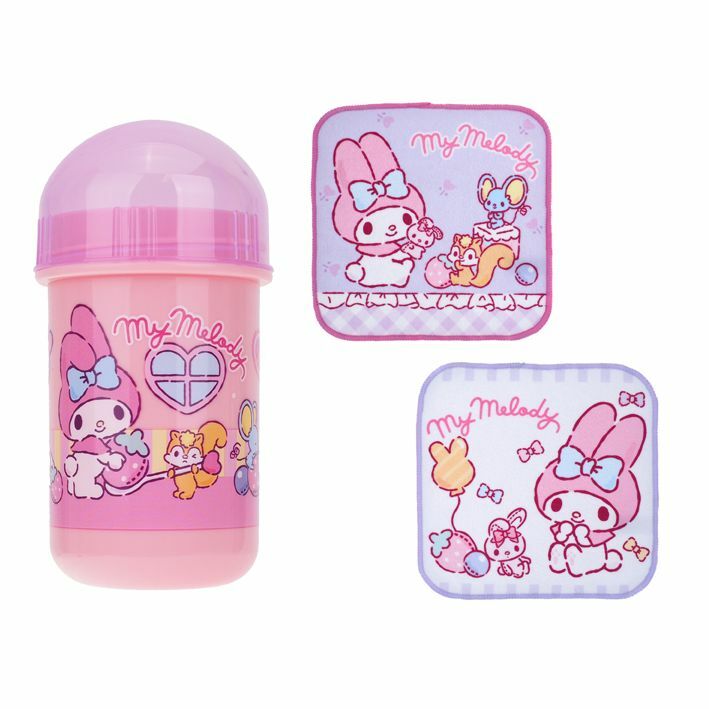 My Melody 迷你方巾2條裝連膠樽 9-7946-2