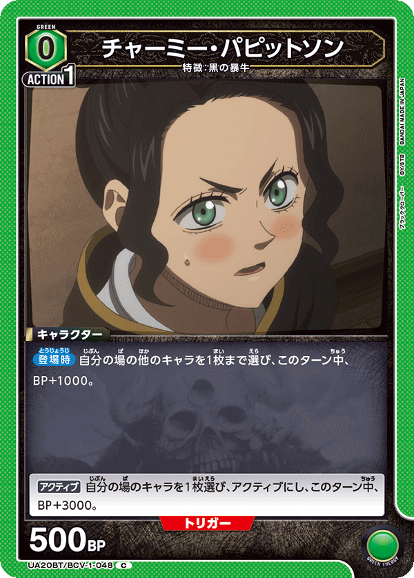 UA20BT/BCV-1-048 チャーミー・パピットソン