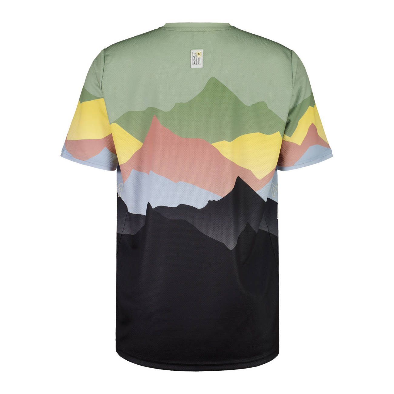 【MALOJA】男Polygiene快乾印花短袖上衣 / 24MA37237-[山岳綠、山岳棕]