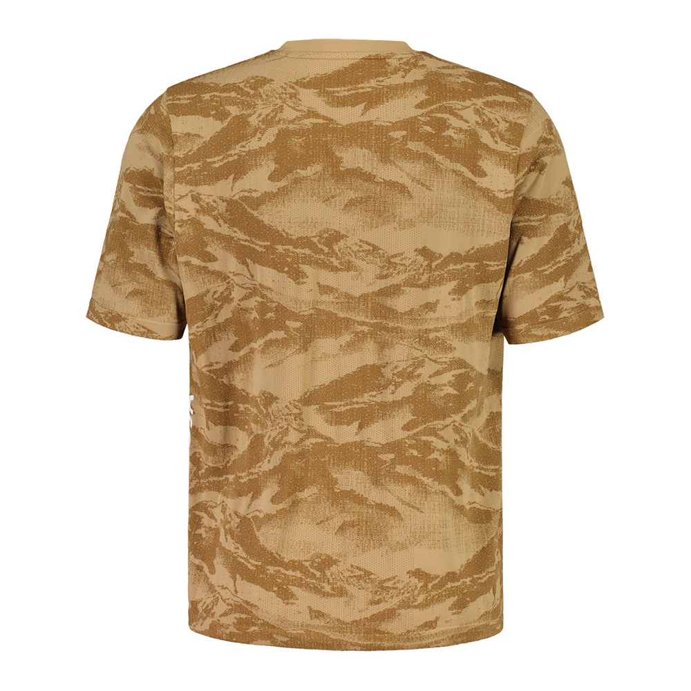 【MALOJA】男排汗快乾彈性短袖上衣 / 24MA37238-[迷彩棕、迷彩黑]