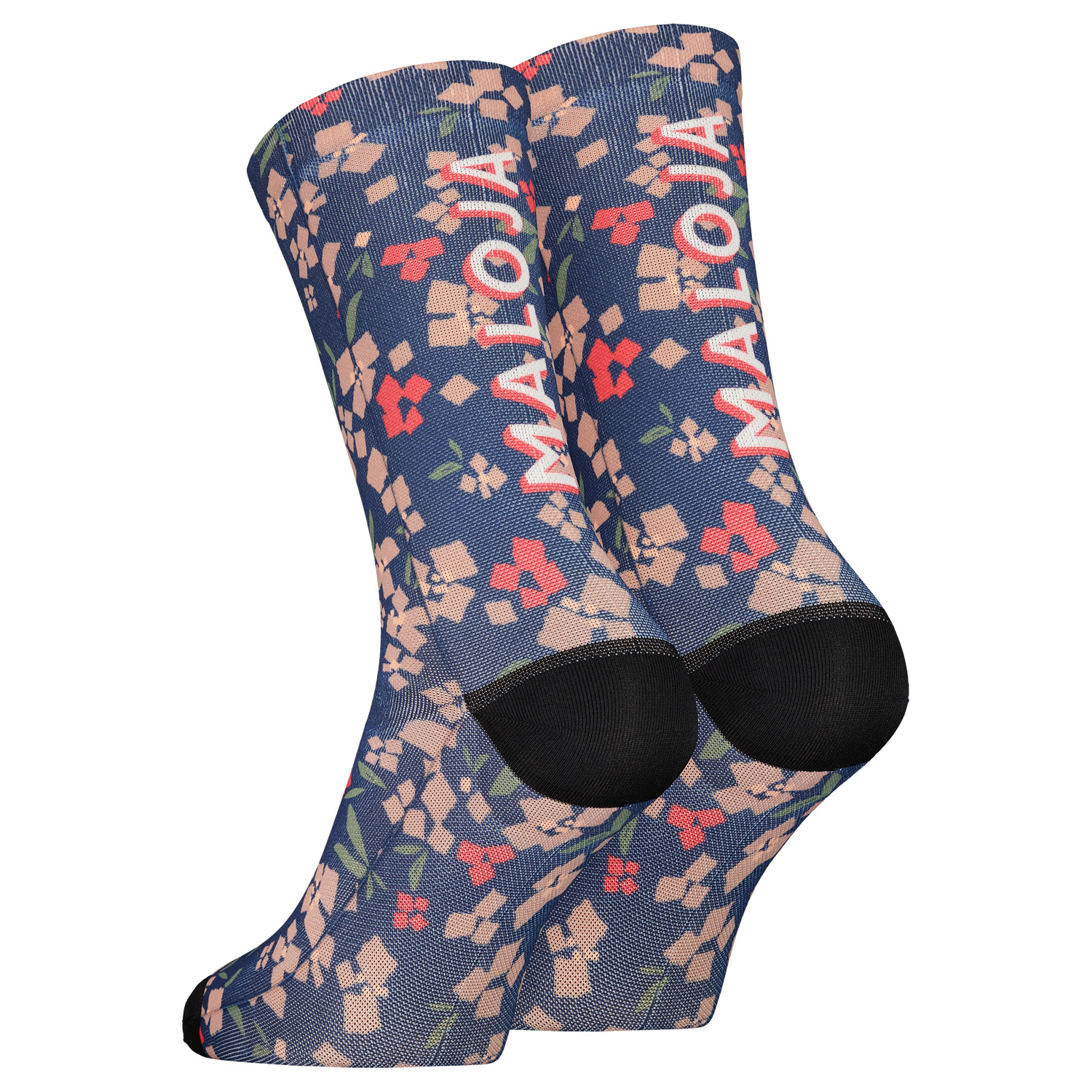 【MALOJA】快乾排汗透氣機能型中筒襪 / 24MA37330-[藍、白、黑]