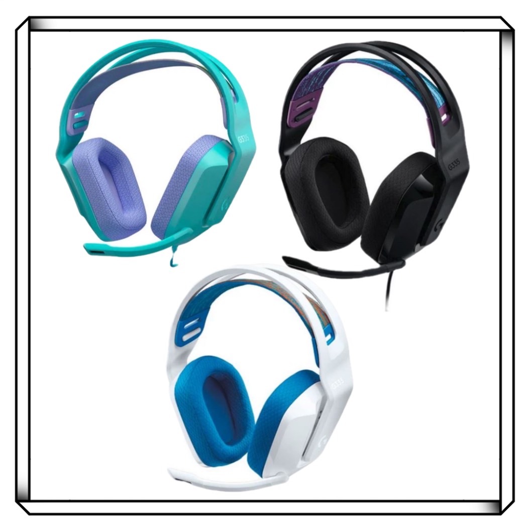 Logitech 羅技 G335 輕盈電競耳機麥克風