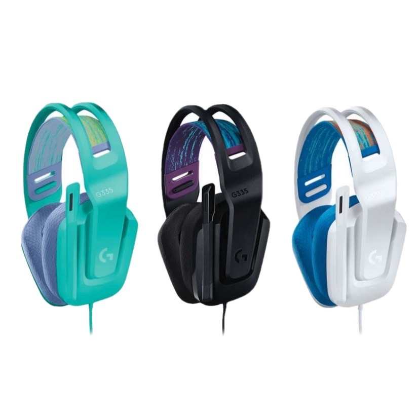 Logitech 羅技 G335 輕盈電競耳機麥克風