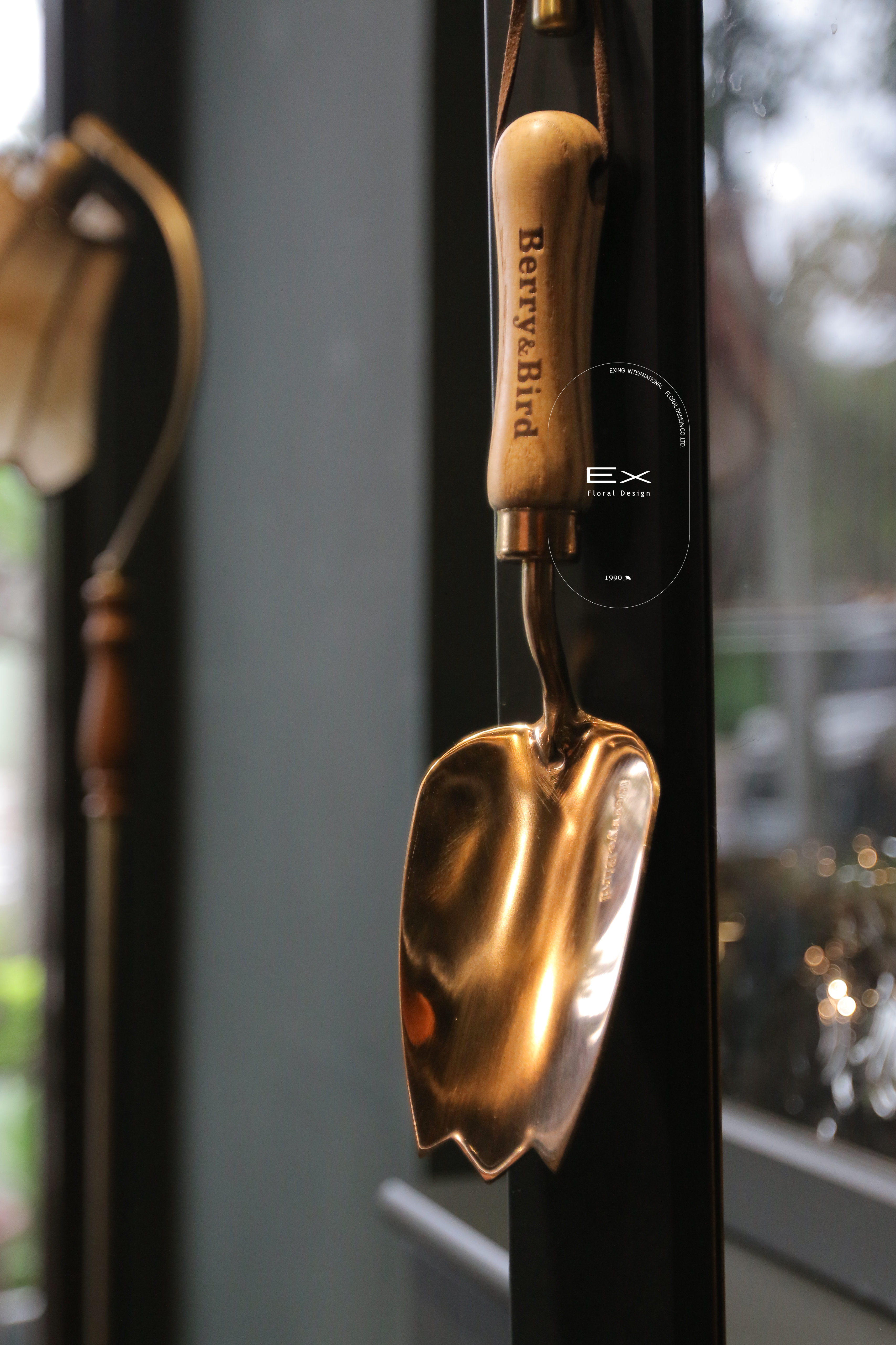 不鏽鋼 鬱金香手鏟 ‧ 玫瑰金｜Berry & Bird