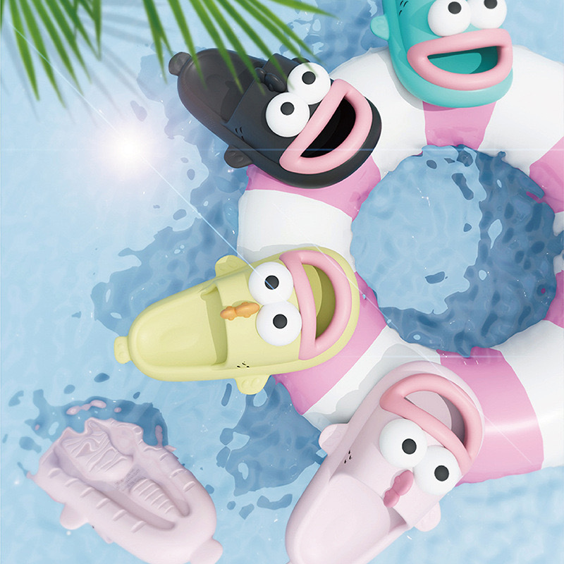 卡通水怪EVA拖鞋