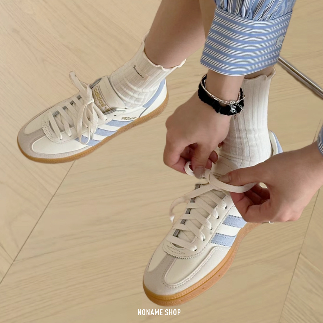 ADIDAS NEO VI COURT CLASSIC 德訓鞋 焦糖底 奶油藍 (男/女款)