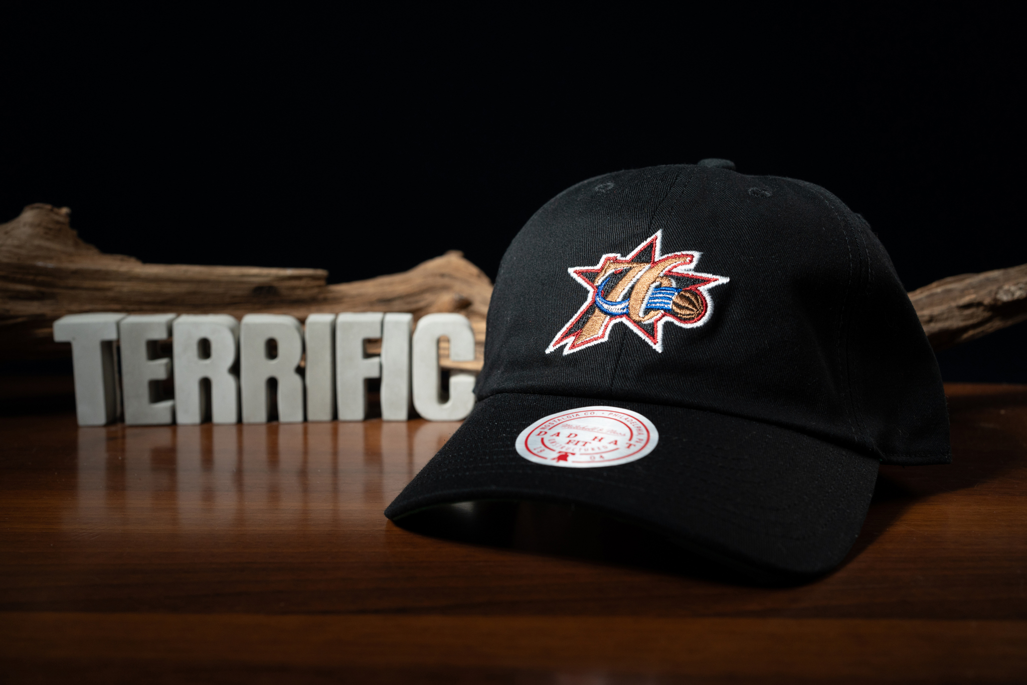 NBA帽子 Philadelphia 76ers 費城七六人 復古隊徽 黑76 老帽 M&N 可調式 全新