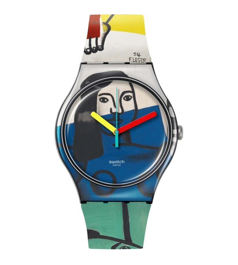 【Swatch】 SWATCH X TATE GALLERY SUOZ363 41mm 現代鐘錶