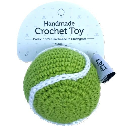 泰國Ketawa 手工針織玩具 - 網球