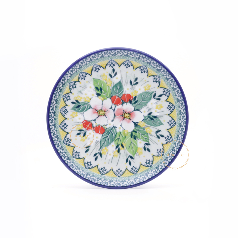圓盤-Ø15.5cm-粉嫩蘋果花