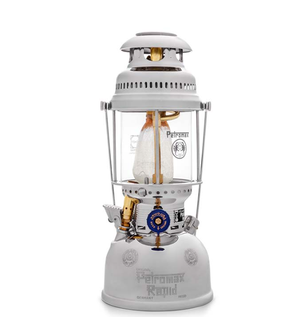 【Petromax】500 HK  (829/500) 煤油汽化燈 - 皇室銀/黃金銅