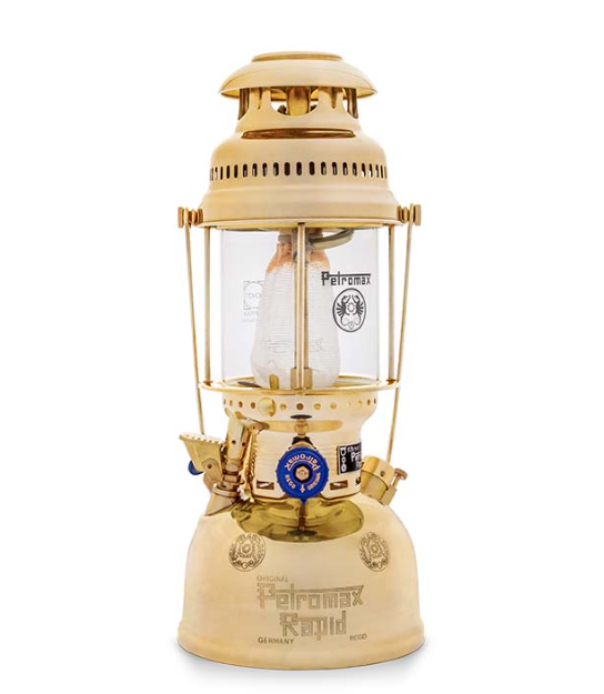 【Petromax】500 HK  (829/500) 煤油汽化燈 - 皇室銀/黃金銅