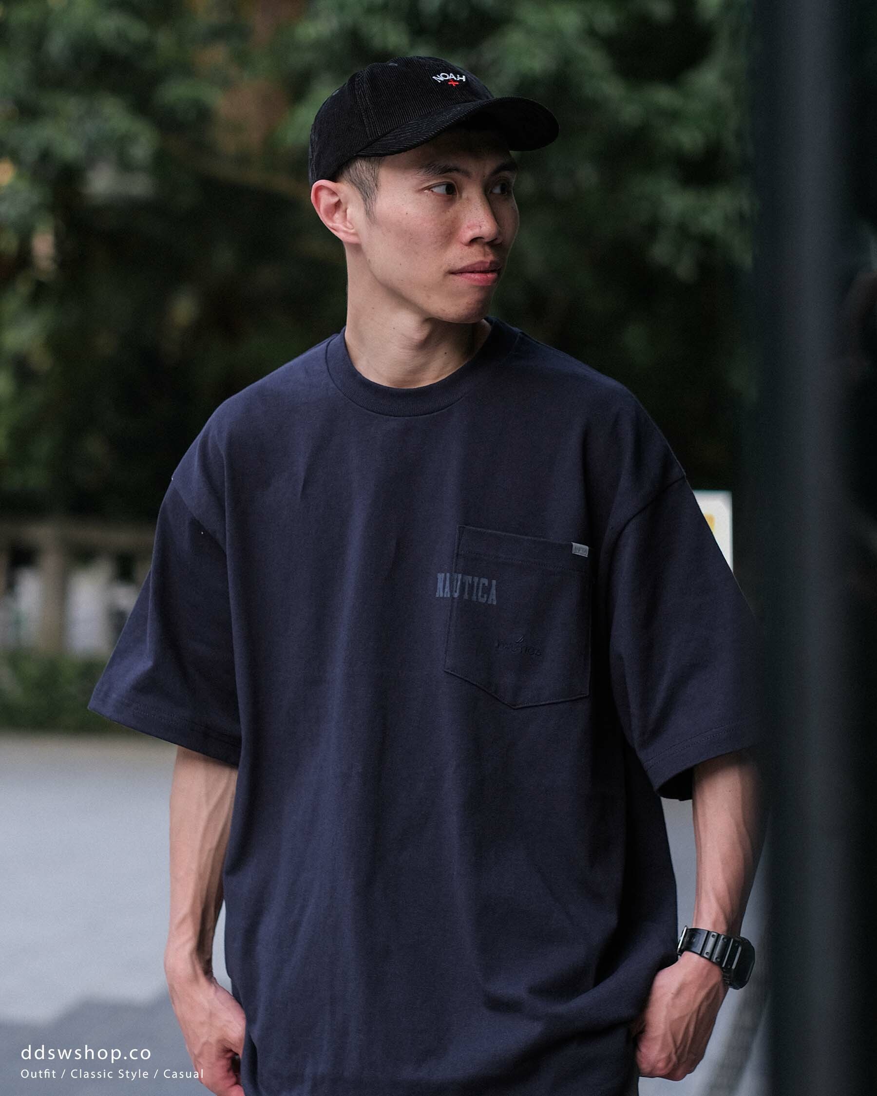 "現貨" Nautica 24S/S Hidden Logo S/S PKT Tee logo刺繡 口袋踢