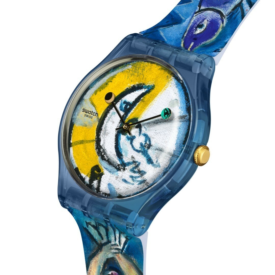【Swatch】 SWATCH X TATE GALLERY SUOZ365 41mm 現代鐘錶