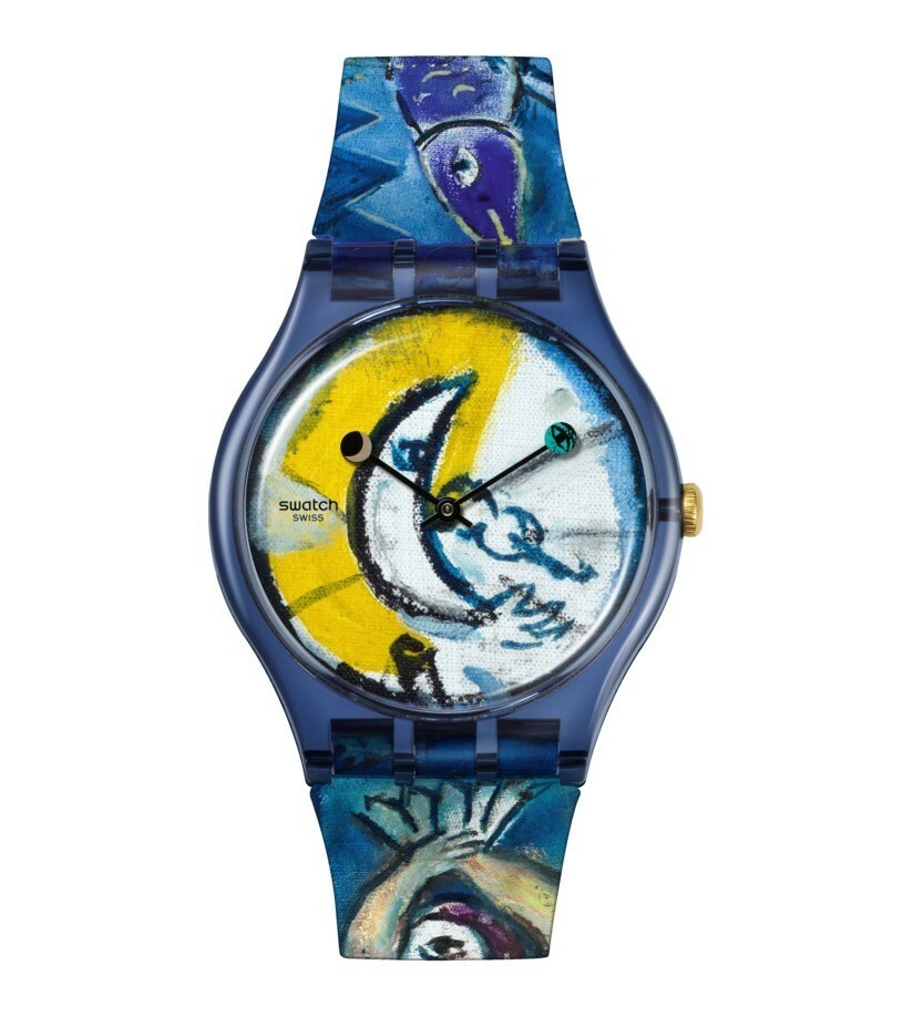 【Swatch】 SWATCH X TATE GALLERY SUOZ365 41mm 現代鐘錶