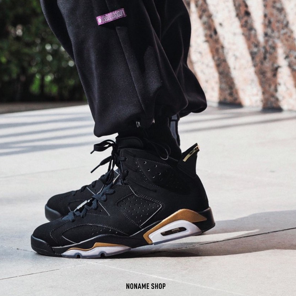 NIKE AIR JORDAN 6 RETRO "DMP" 黑金 (男款)