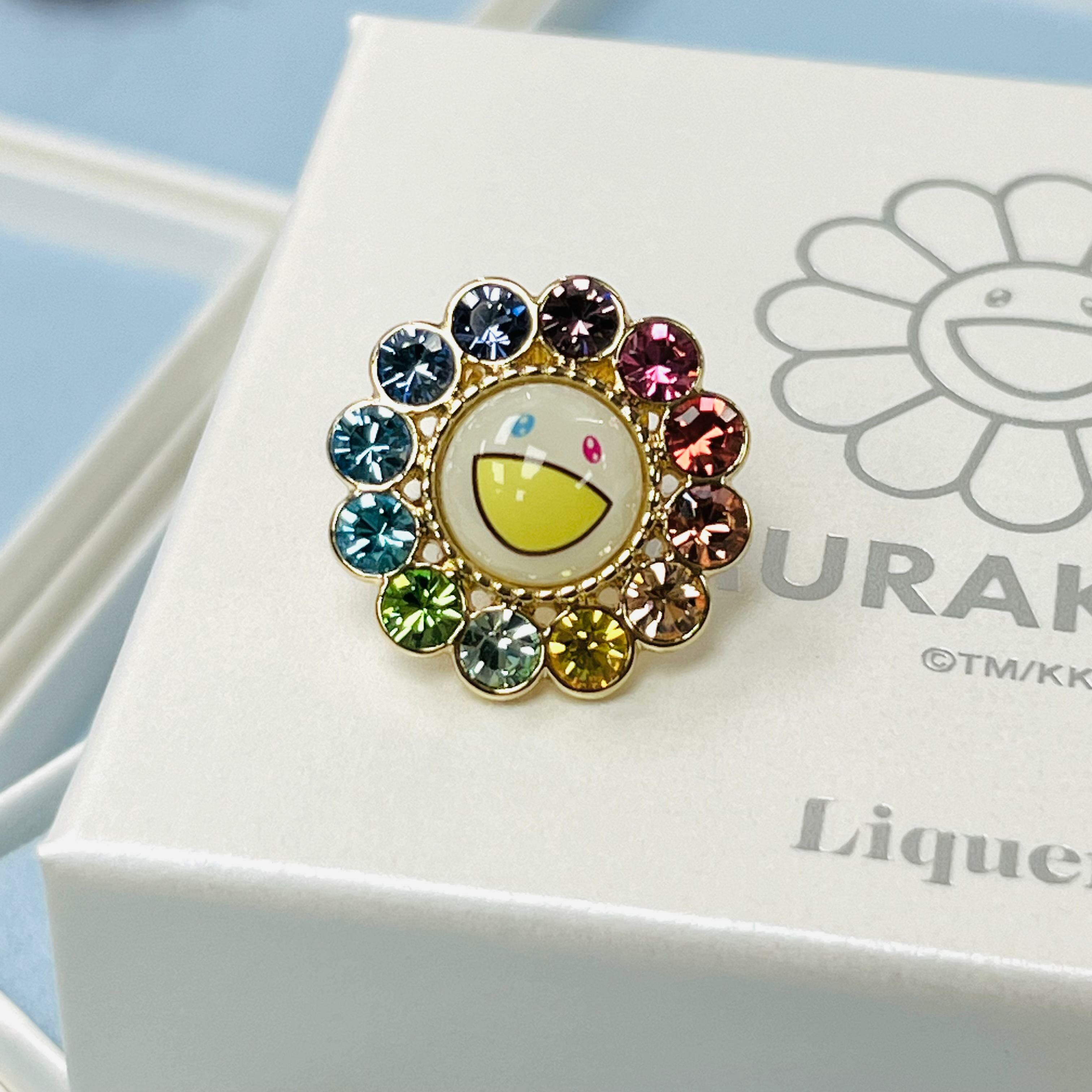 Liquem × Takashi Murakami パールフラワーピンズ 村上隆 - メルカリ