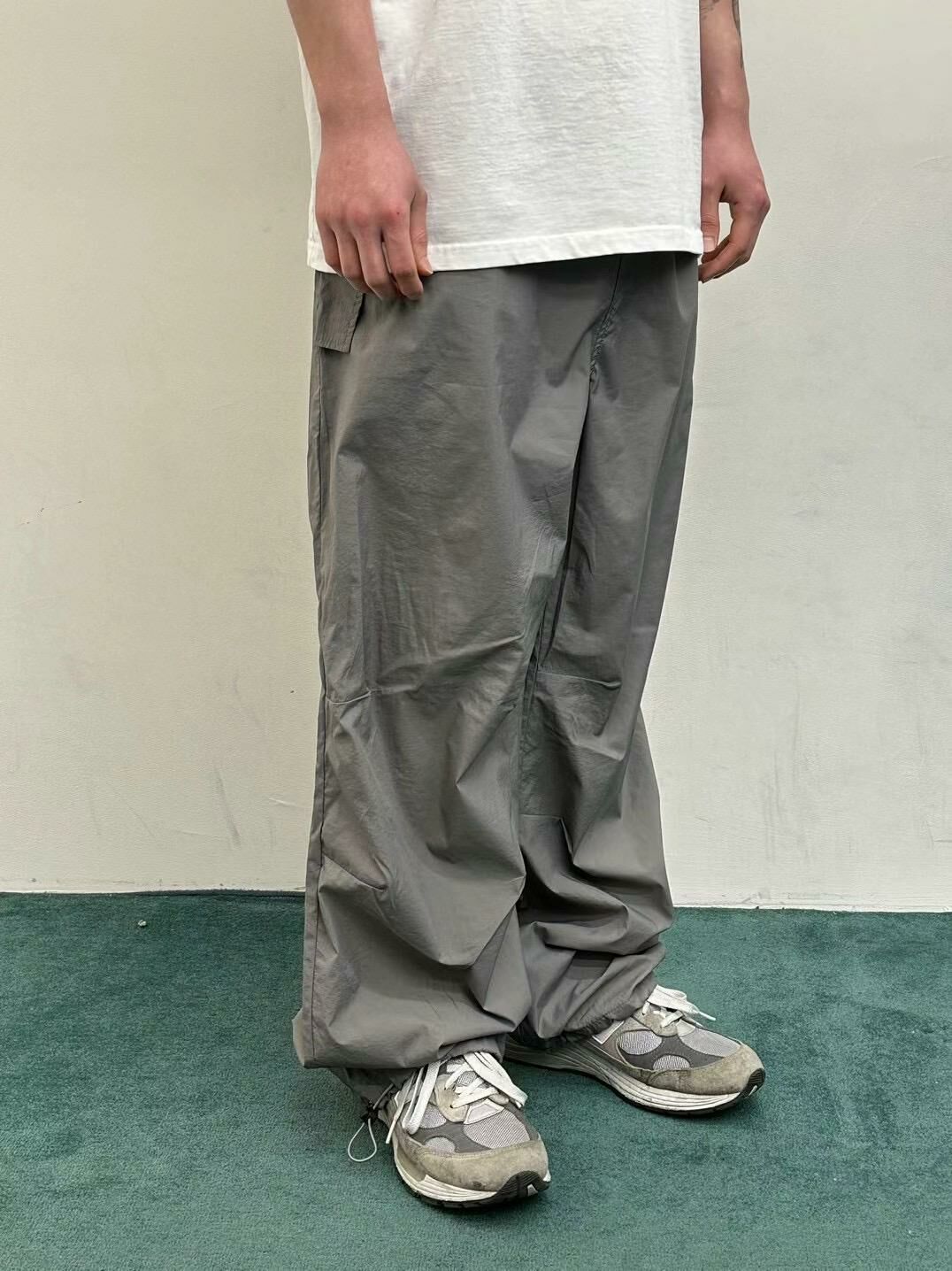 淨色可束腳鬆身褲 WELL DONE-047P