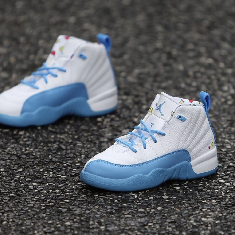 Air Jordan 12 Retro Emoji 白藍 表情符號 DQ4365-114