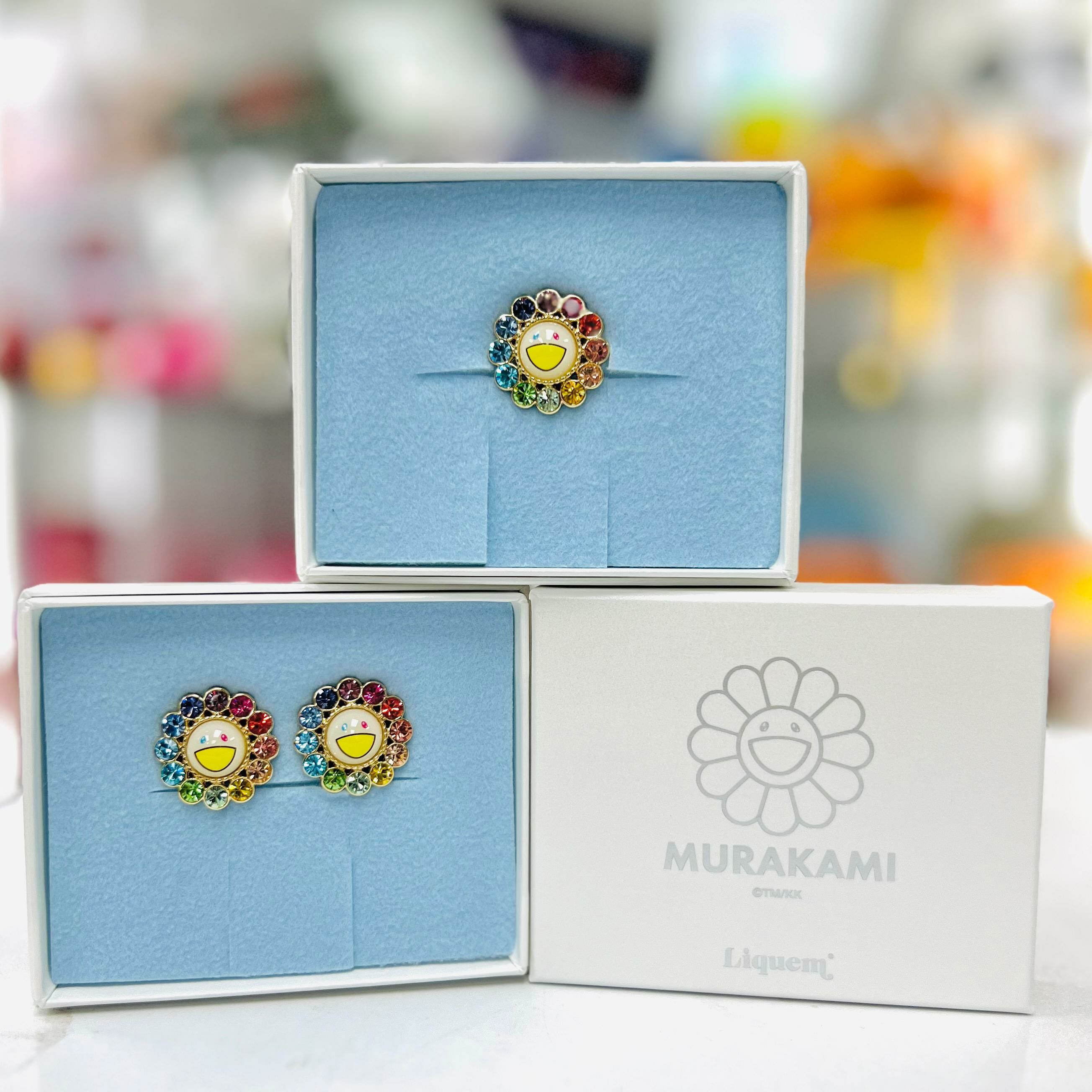 Liquem × Takashi Murakami パールフラワーピンズ 村上隆 - メルカリ