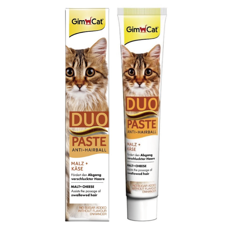 GimCat 貓用麥芽+芝士去毛球膏 50g