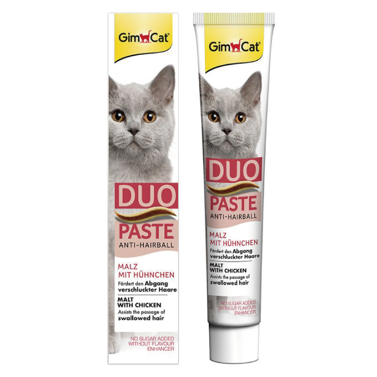 GimCat 貓咪麥芽+雞味吐毛球膏 50g