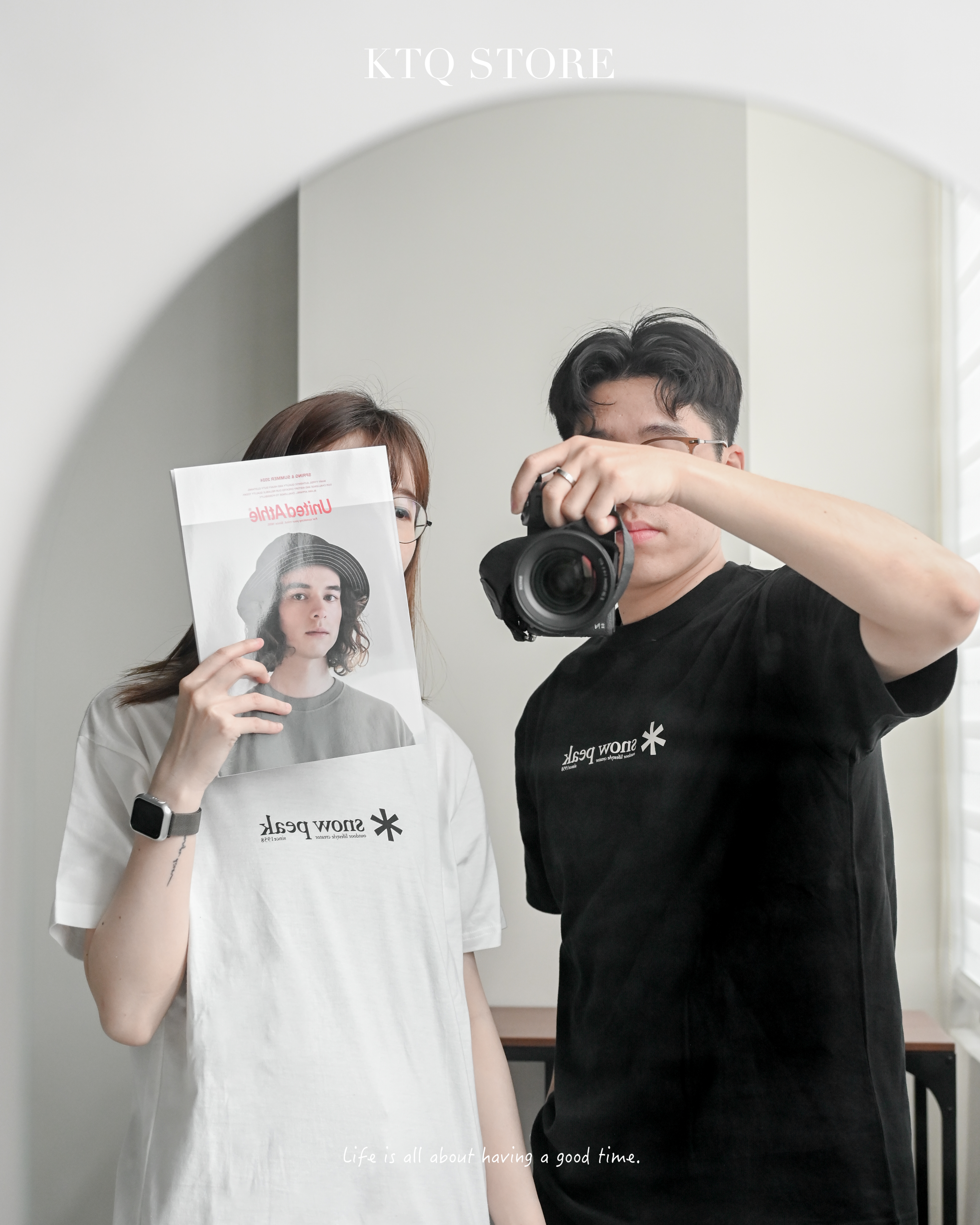 KTQ STORE ‧ snow peak 口袋短t 橄欖綠 湖景口袋短t 白 1958短t 黑 1958短t 黑