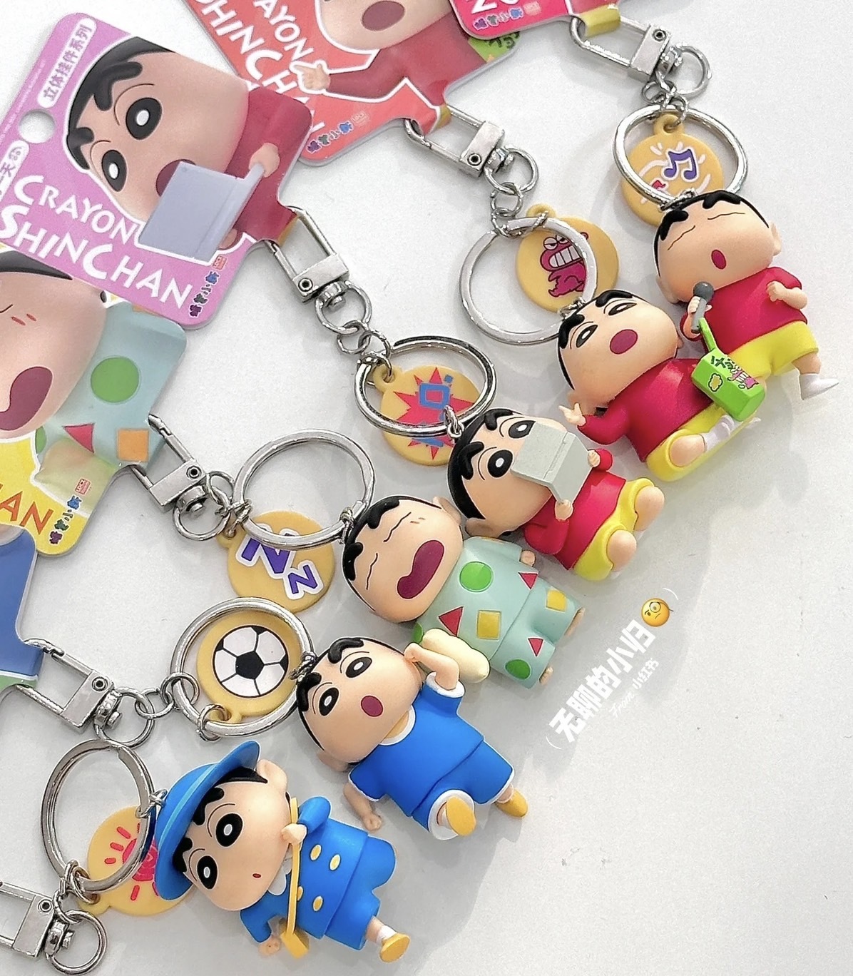 #預購 BJY STORE 蠟筆小新的一天鑰匙圈