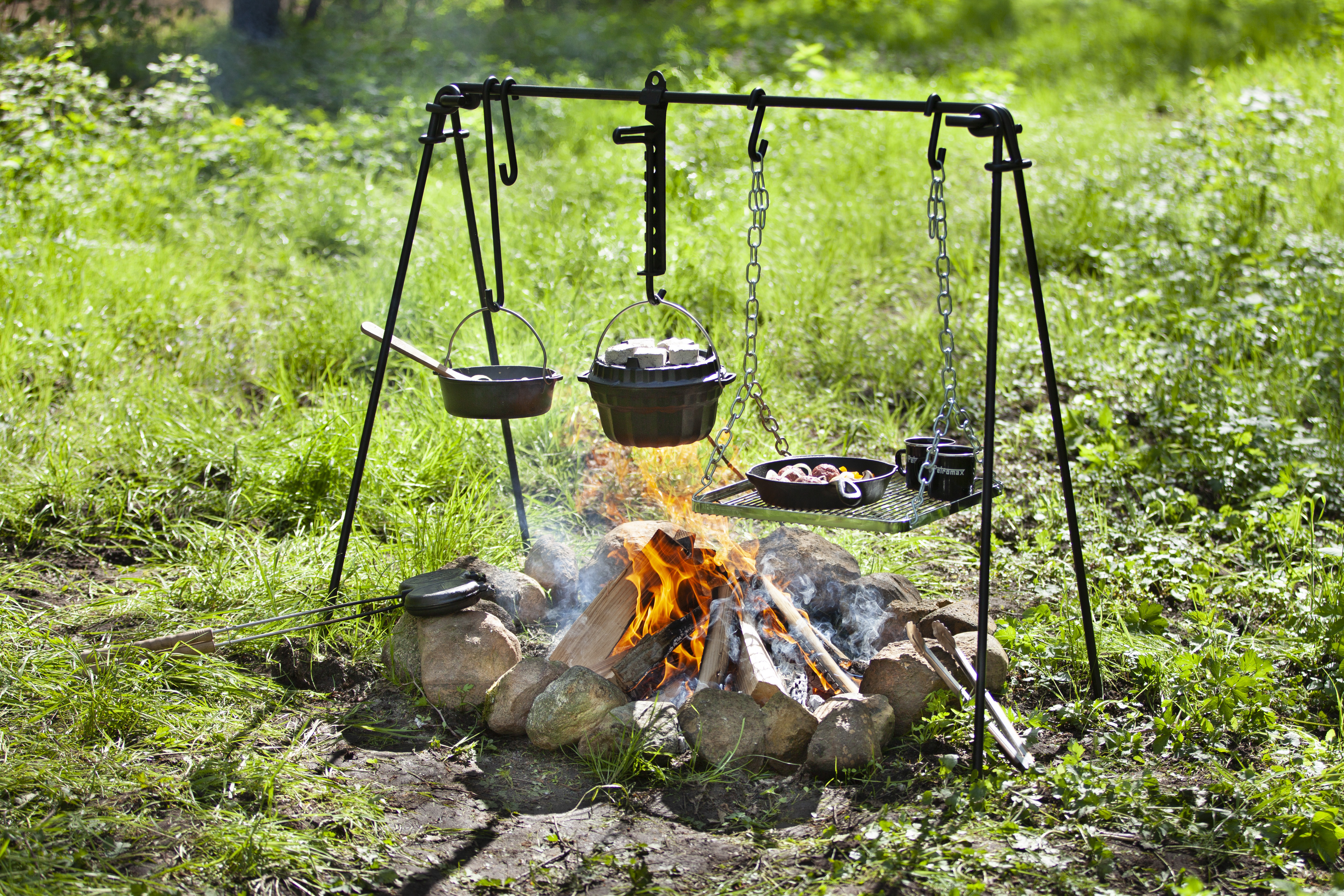 【Petromax】Fire Bridge 鐵製燒烤吊掛架