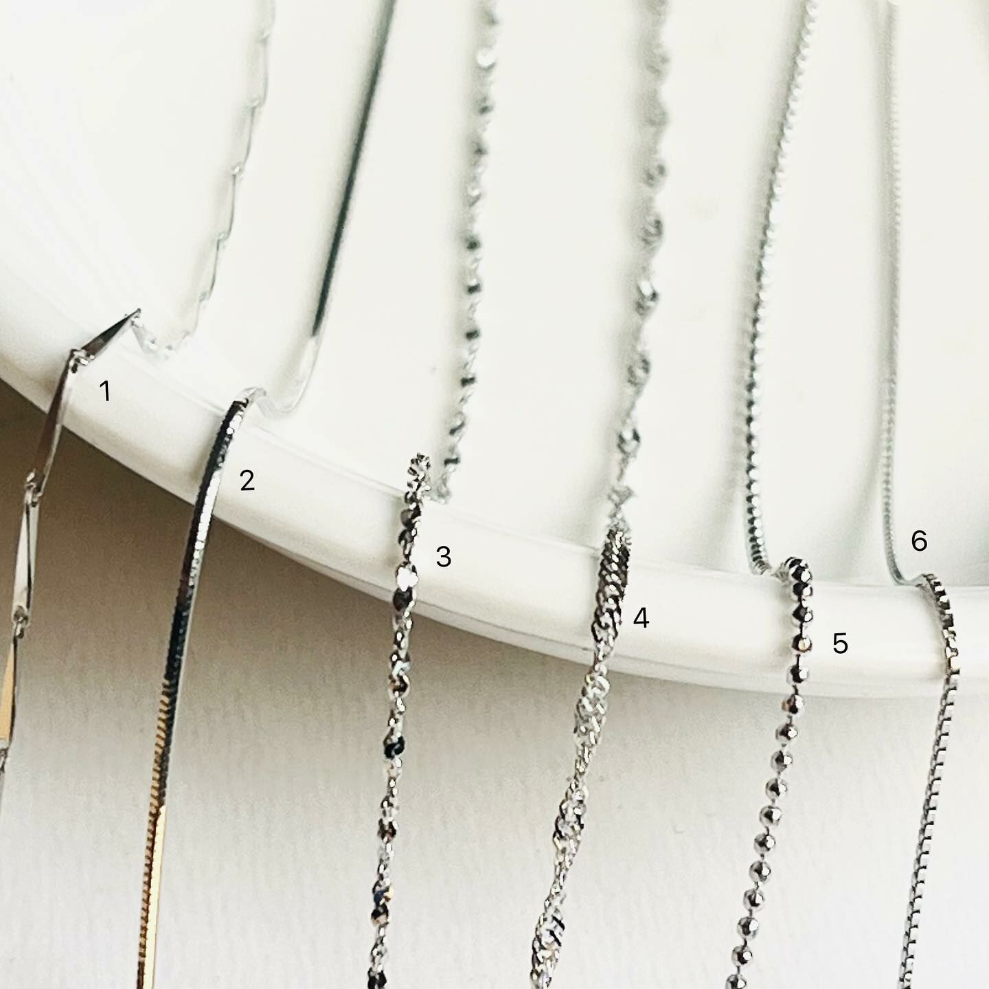 [原石] 925銀項鍊 45公分