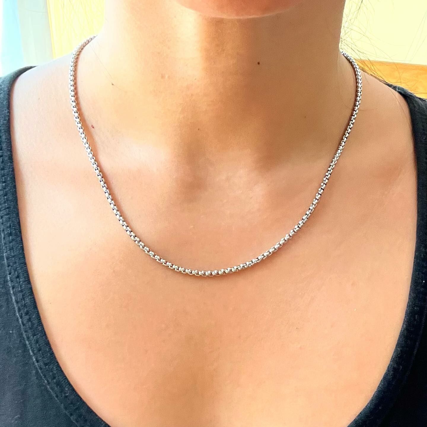 [原石] 鈦鋼項鍊 2.5mm 全長約 45公分