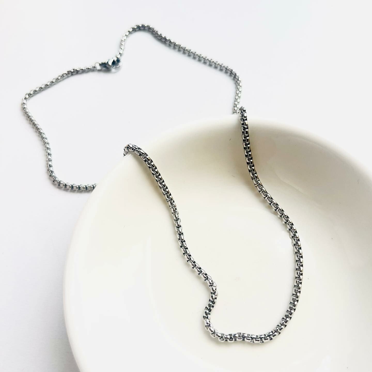 [原石] 鈦鋼項鍊 2.5mm 全長約 45公分