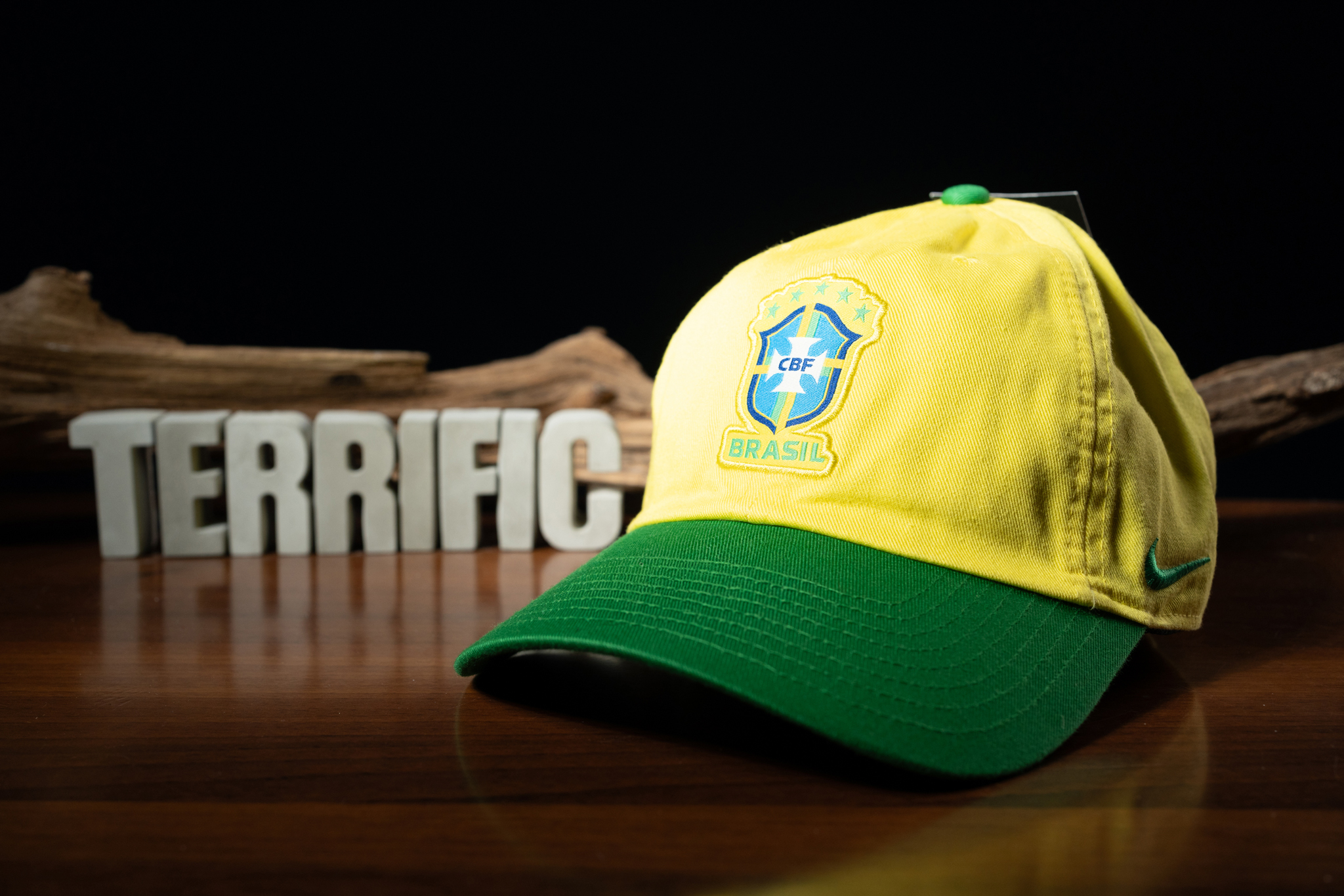 FIFA帽子 Team Barsils 巴西 國家隊 黃 老帽 Nike Heritage 86 可調式 全新