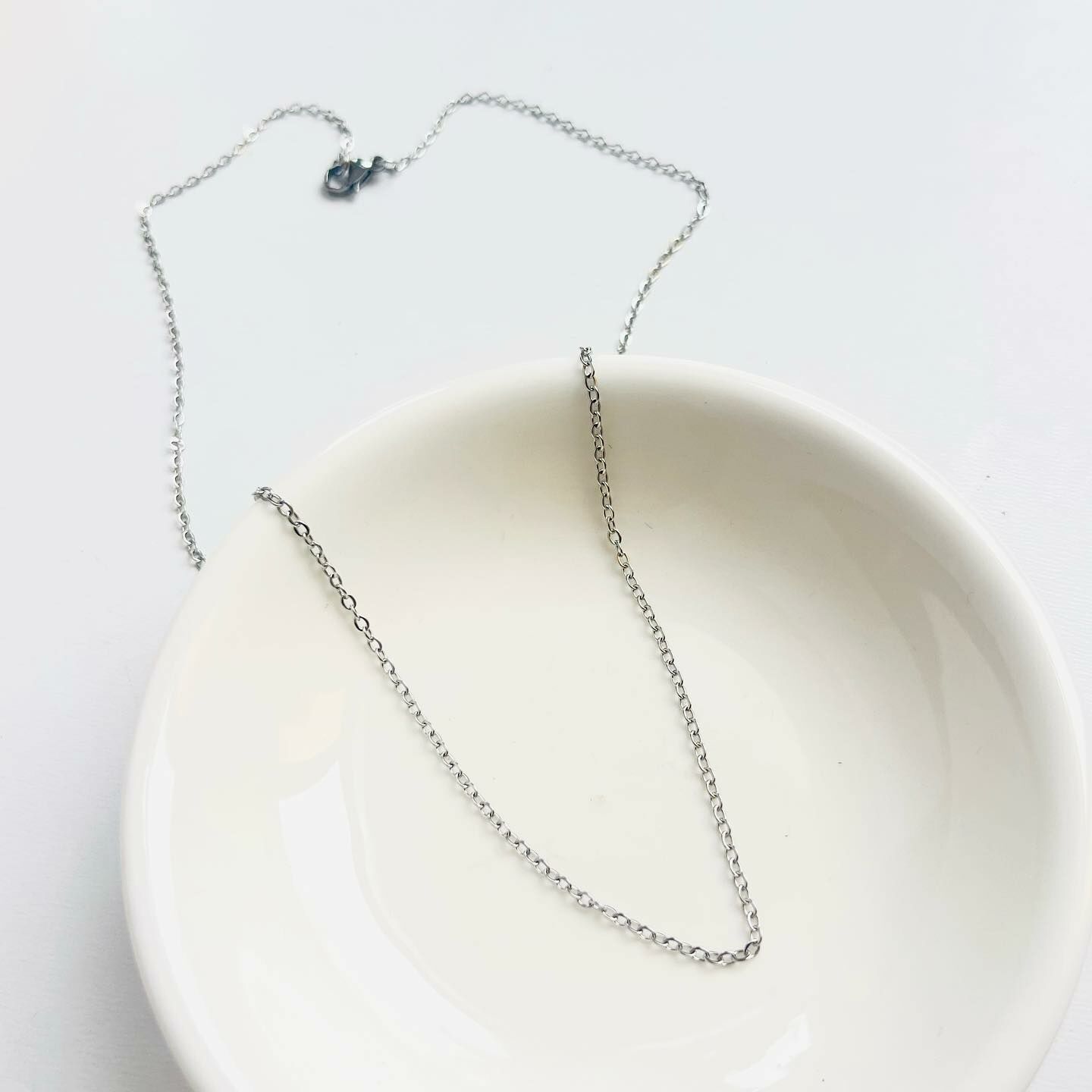 [原石] 鈦鋼項鍊 1.5mm 全長約 45公分