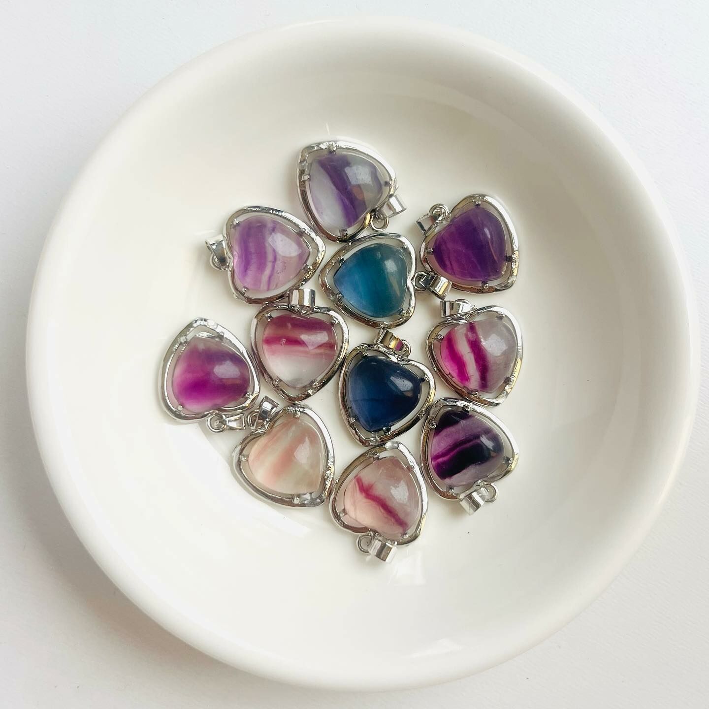 [原石] 螢石 項鍊吊墜