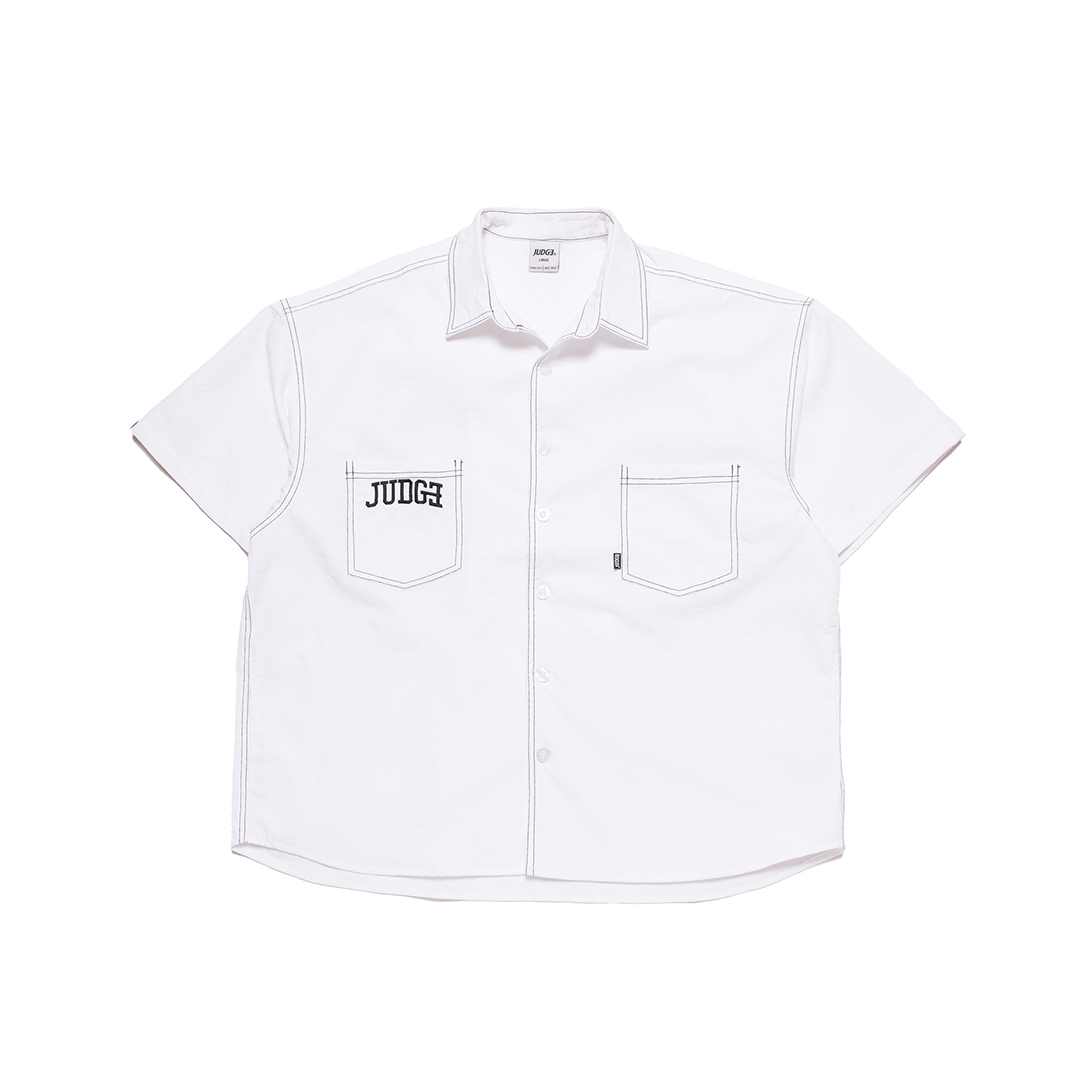 JUDGE®️24 S/S ABL S/SLEEVE SHIRT [ 白 ]