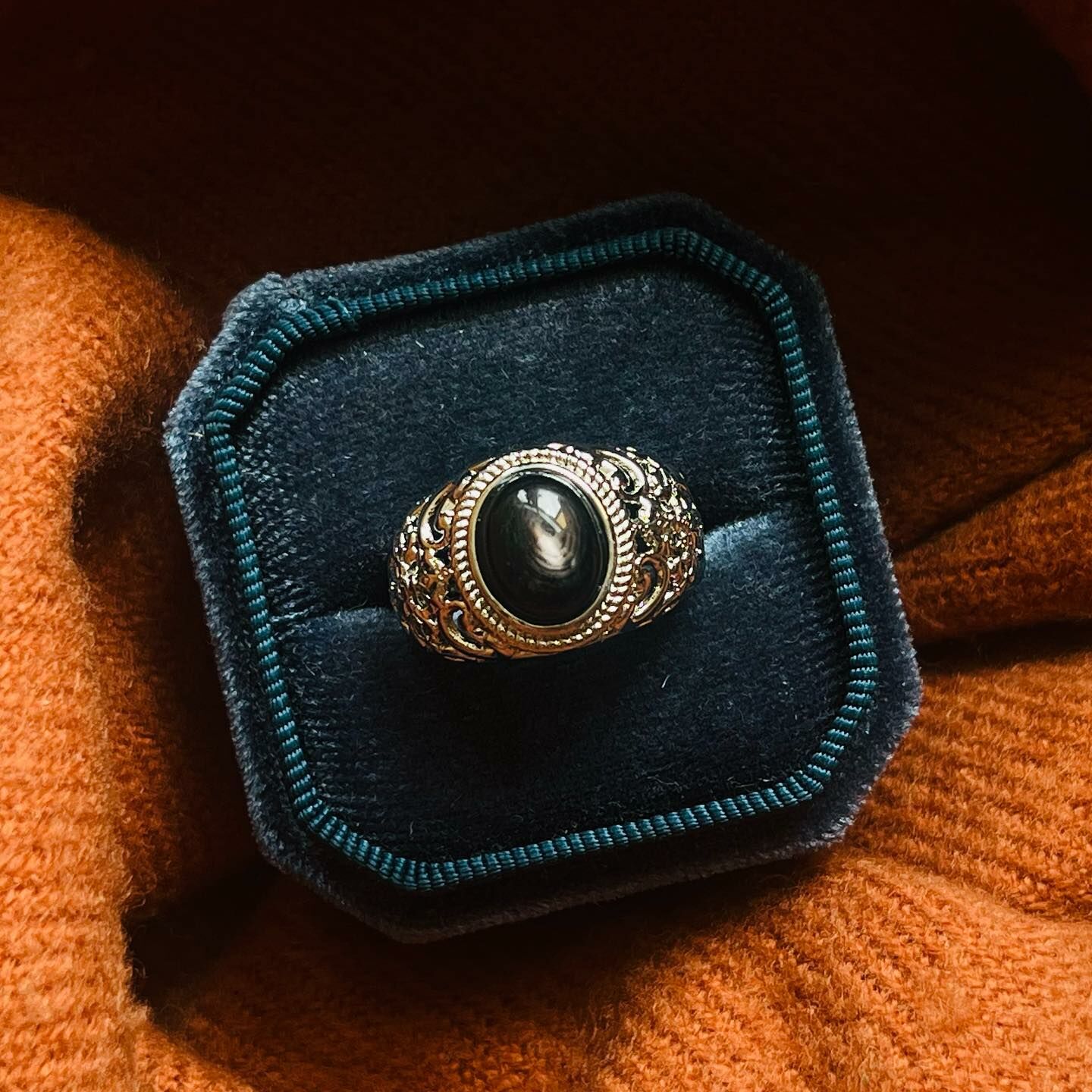 [原石] 金運石 男戒