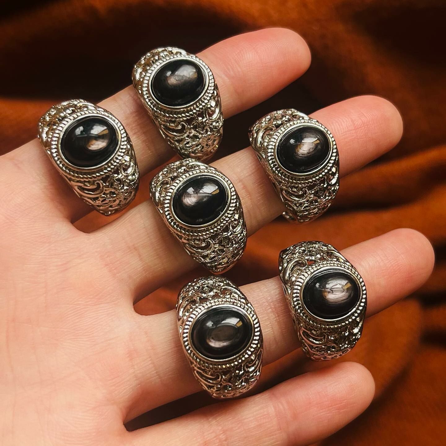 [原石] 金運石 男戒